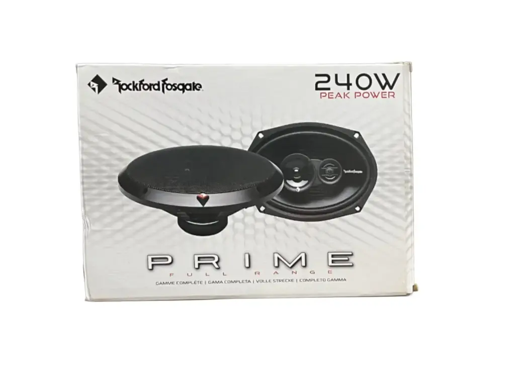 Rockford Fosgate Prime R693 oval speakers
