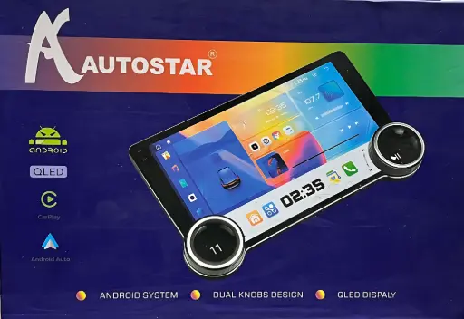AUTOSTAR dual knob design android system